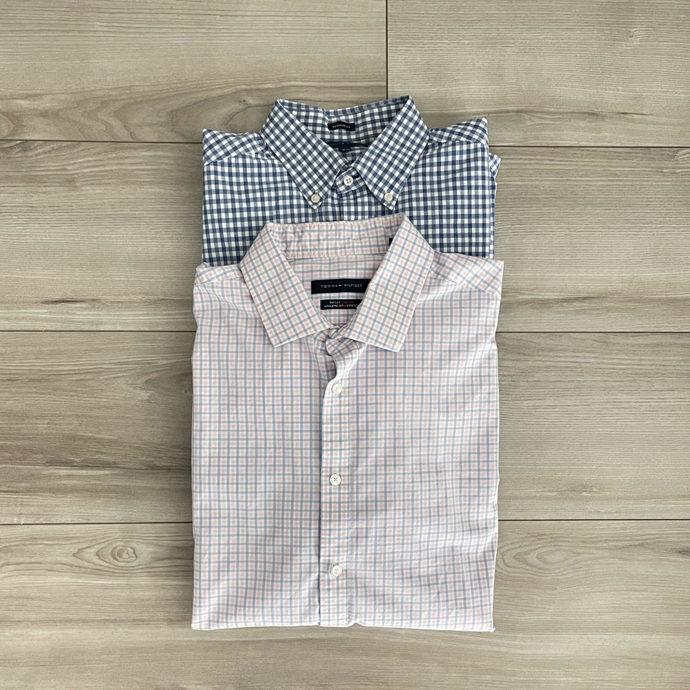 Tommy Hilfiger Dress shirts XL Lot 2